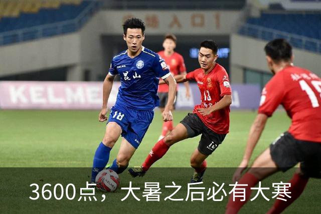 3600点,大暑之后必有大寒